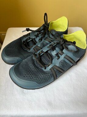 Xero Shoes Speed Force 2 Barefoot Running Shoes Size 8 Navy Blue Green